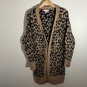 Women’s Medium Animal Print Cardigan